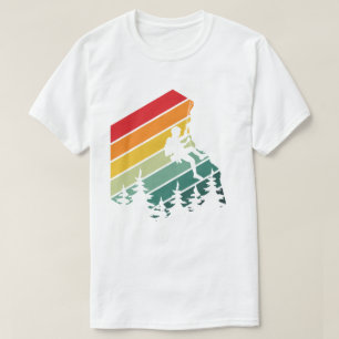 Awesome Rock Climbing Adventure Retro Mountain T-Shirt