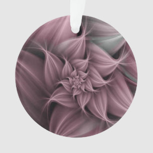 Awesome Rose Flower Fractal Ornament