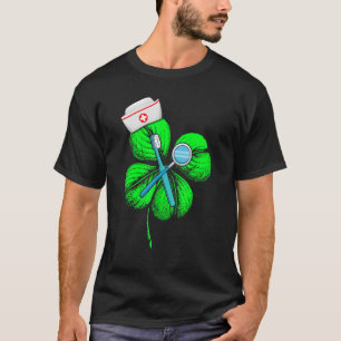 Awesome Saint Patrick S Day Dentist Shamrock Hat I T-Shirt