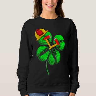 Awesome Saint Patrick S Day Firefighter Shamrock H Sweatshirt