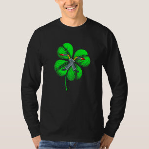 Awesome Saint Patrick S Day Welder Shamrock Hat Ir T-Shirt