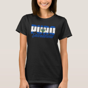 Awesome Salvadorian Flag Puro Salvadoreño El Salva T-Shirt