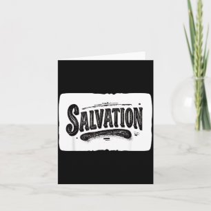 Awesome Salvation Speech Costume for Boys and Card