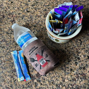 Awesome Sauce Barn Wood Personalised Can Cooler