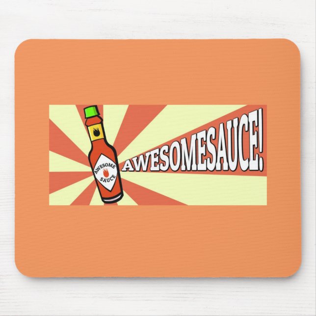 Awesome Sauce Mousepad (Front)