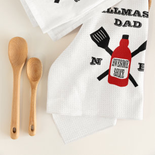Awesome Sauce Personalised Kitchen Towel