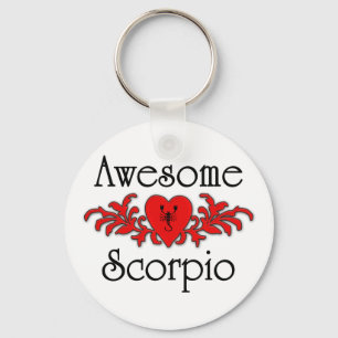 Awesome Scorpio Key Ring