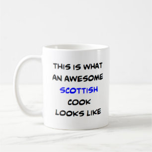 awesome scottish cook coffee mug