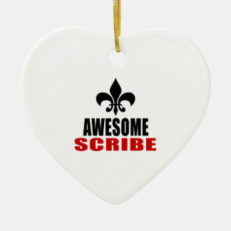AWESOME SCRIBE CERAMIC TREE DECORATION