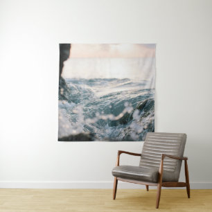Awesome Sea Waves Best gift for nature lovers Tapestry