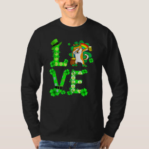 Awesome Shiba Inu Saint Patrick's Day Dog Dad Mum T-Shirt