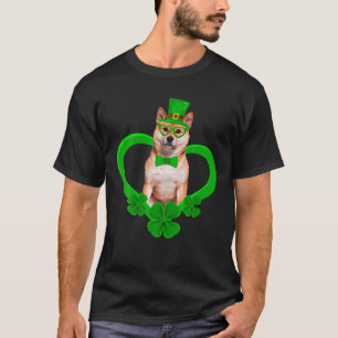 Awesome Shiba Inu Saint Patrick's Day Dog Dad Mum T-Shirt