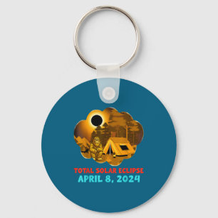 Awesome Shirt Total Solar Eclipse 4 08 Key Ring