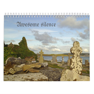 Awesome silence 2020 calendar