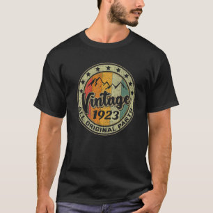 Awesome Since 1923 100th Birthday VintageBday Woma T-Shirt