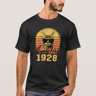 Awesome Since 1928 95th Birthday For 95 Years Old T-Shirt