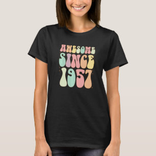Awesome Since 1957 Birthday 65 Years Old Women Me T-Shirt