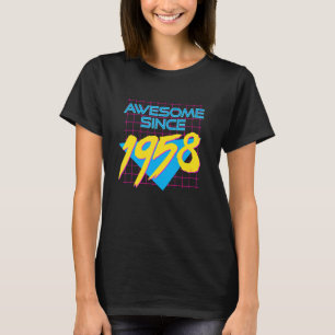 Awesome Since 1958 Cool 64 Years Old Graphic T-Shirt