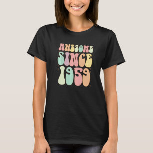 Awesome Since 1959 Birthday 63 Years Old Women Me T-Shirt