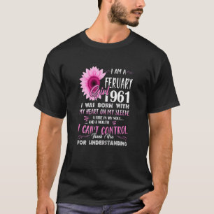 Awesome Since 1961 61st Birthday I M A February Gi T-Shirt