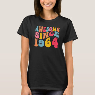 Awesome Since 1964 58 Years Old Retro Vintage 58th T-Shirt