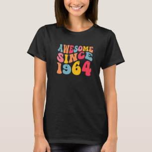 Awesome Since 1964 58 Years Old Retro Vintage 58th T-Shirt