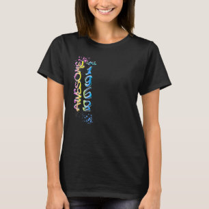 Awesome since 1968 Graffiti Motif 1 T-Shirt