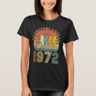 Awesome Since 1972 Vintage 1972 50th Birthday 50 Y T-Shirt