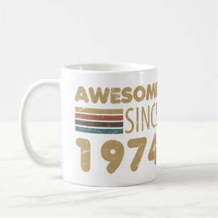 Awesome Since 1974 50th Birthday Coffee Mug
