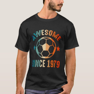 Awesome Since 1979 Squad Proud Soccer B-Day Py T-Shirt
