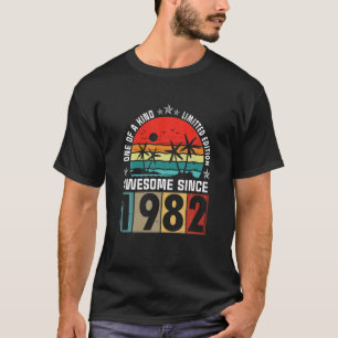 Awesome Since 1982 50Th Birthday Limited Edition T-Shirt