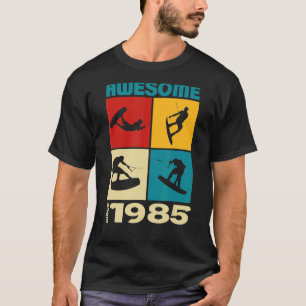 Awesome since 1985 Wakeboard lifestyle 1 T-Shirt