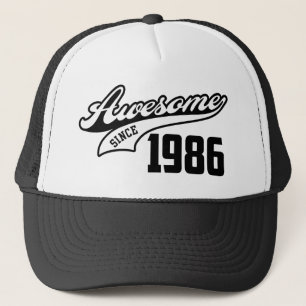 Awesome Since 1986 Trucker Hat