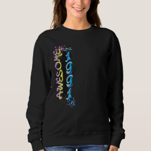 Awesome since 1991 Graffiti Motif Sweatshirt