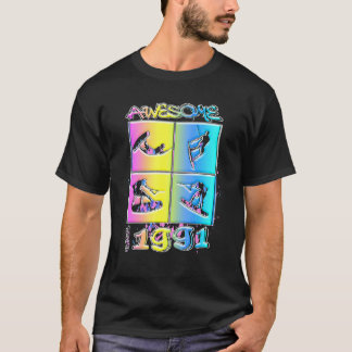 Awesome since 1991 Wakeboard lifestyle 2 T-Shirt