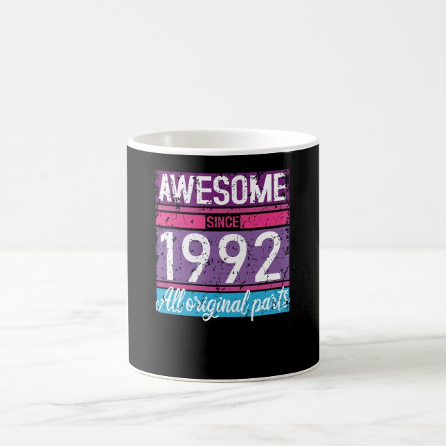 Awesome Since 1992 Birthday Gift Coffee Mug (Center)