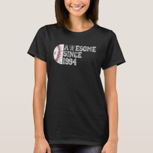 Awesome Since 1994 29th Birthday Baseball 29 years T-Shirt