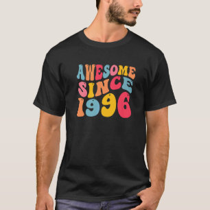 Awesome Since 1996 26 Years Old Retro Vintage 26th T-Shirt