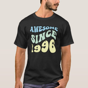 Awesome Since 1996 Vintage Retro Birthday T-Shirt