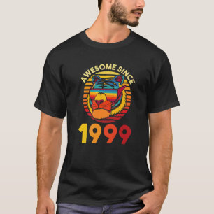 Awesome Since 1999! Birthday Tiger Sunglasses Year T-Shirt