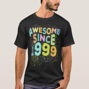 Awesome Since 1999 Funny Retro 23 Years Old 23rd B T-Shirt