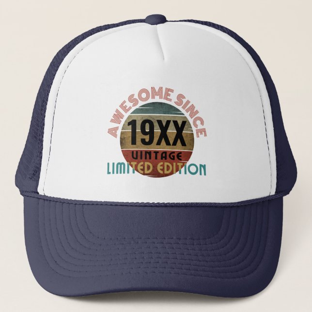 AWESOME SINCE 19XX LIMITED EDITION  TRUCKER HAT (Front)