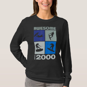 Awesome since 2000  wakeboard lifestyle T-Shirt