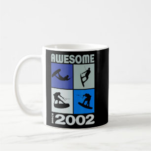 Awesome since 2002 Wakeboard lifestyle 1 Coffee Mug