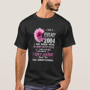 Awesome Since 2004 18th Birthday I M A February Gi T-Shirt