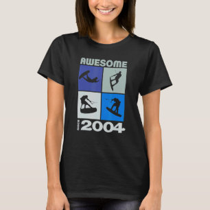 Awesome since 2004 Wakeboard lifestyle T-Shirt