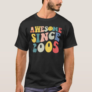 Awesome Since 2005 18 Years Old 18th Birthday Groo T-Shirt