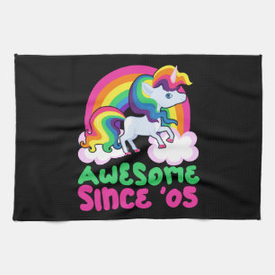 Awesome Since 2005 Unicorn Tea Towel