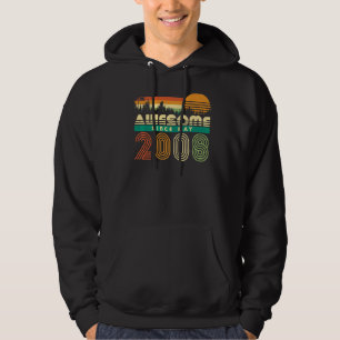 Awesome Since 2008 14th May Birthday Teen Girls Bo Hoodie