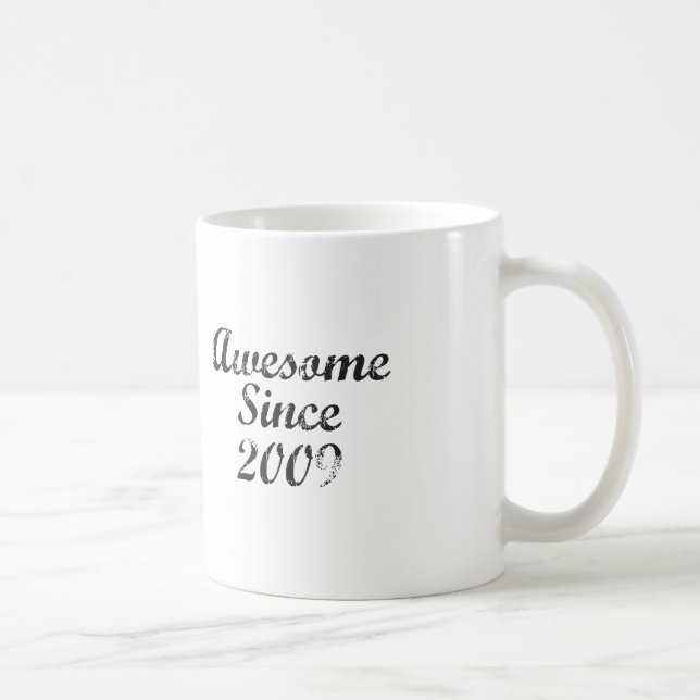 Awesome Since 2009 Coffee Mug (Right)